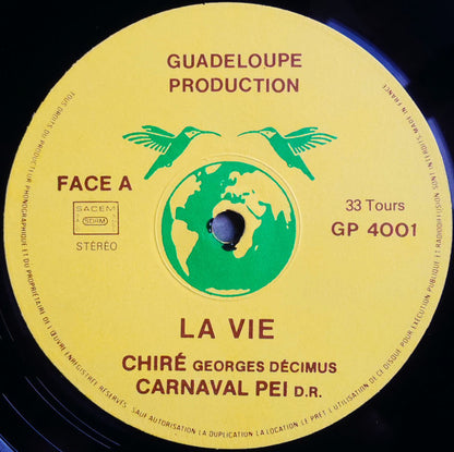 Georges Decimus – La Vie (LP, Album, France - 1983)