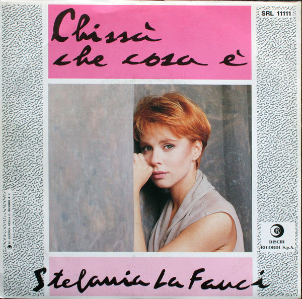 Stefania La Fauci – C'È La Luna (7", Italy - 1990)