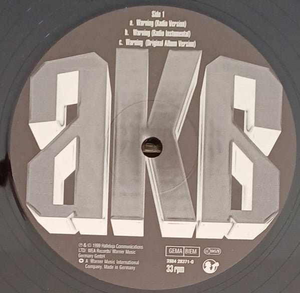 A.K.A. – Warning (12", Germany - 1999)