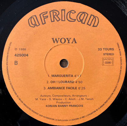 Woya – Kacou Ananzé (LP, Album, France - 1986)