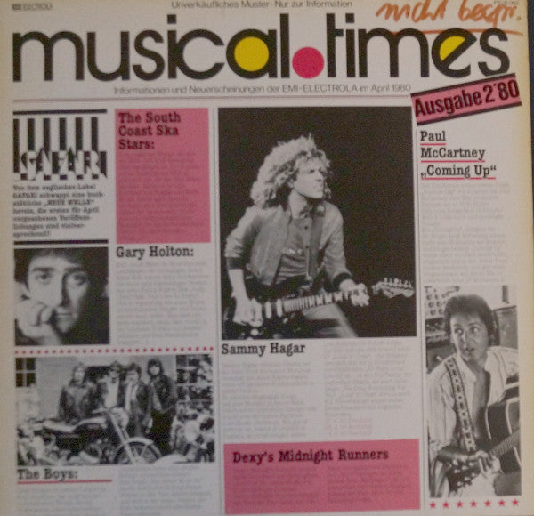 Various – Musical.Times Ausgabe 2'80 (LP, Compilation, Germany - 1980)