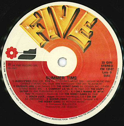 Various – Summer Time (LP, Compilation, Italy - 1984)