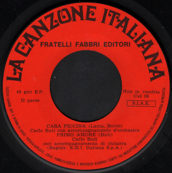 Various – La Canzone Italiana - N° 8 (7", Italy - 1970)