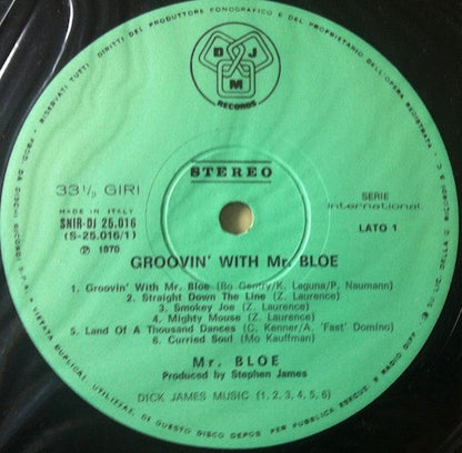 Mr. Bloe – Groovin With Mr. Bloe (LP, Album, Italy - 1970)