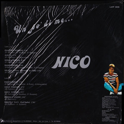 Nico Dei Gabbiani – Un Po' Di Me... (LP, Italy - 1982)