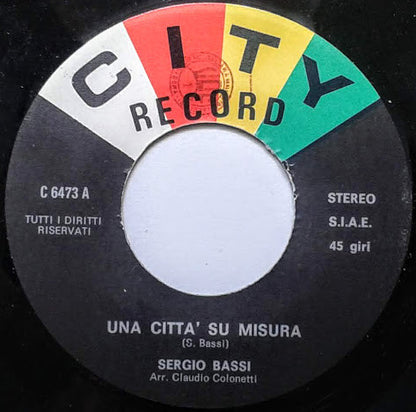 Sergio Bassi – Una Città Su Misura (7", Italy - 1982)