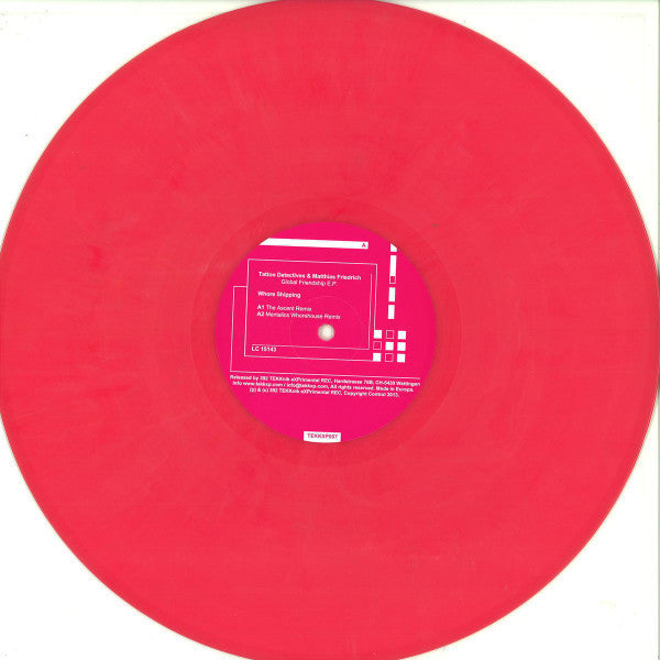 Tattoo Detectives, Matthias Friedrich – Global Friendship E.P. (12", Switzerland - 2013)