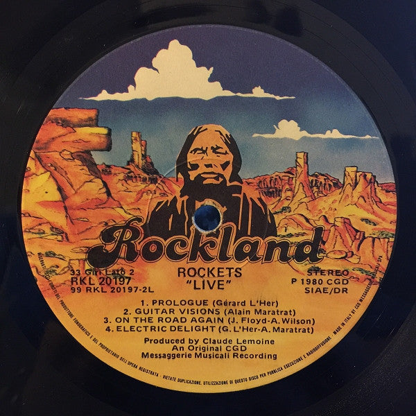 Rockets – Live (LP, Album, Italy - 1980)