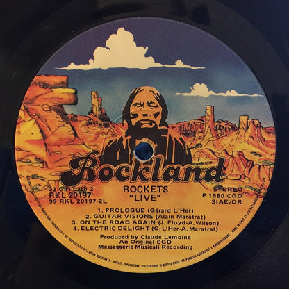 Rockets – Live (LP, Album, Italy - 1980)