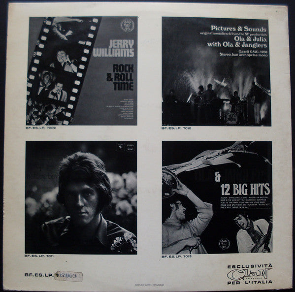 Jerry Williams & His Dynamite & Soul Band – Power Of Soul (LP, Album, Italy - 1968)