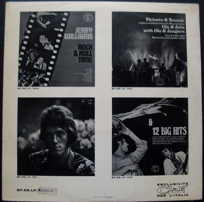 Jerry Williams & His Dynamite & Soul Band – Power Of Soul (LP, Album, Italy - 1968)