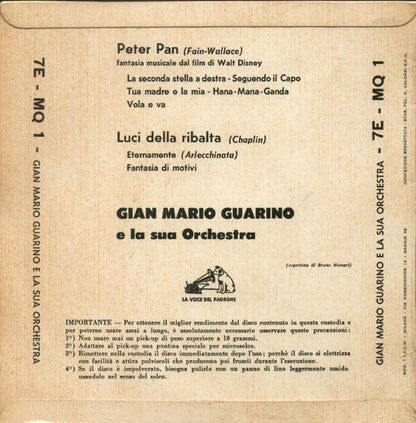 Gian Mario Guarino E La Sua Orchestra – Peter Pan / Luci Della Ribalta (7", Italy - 1958)