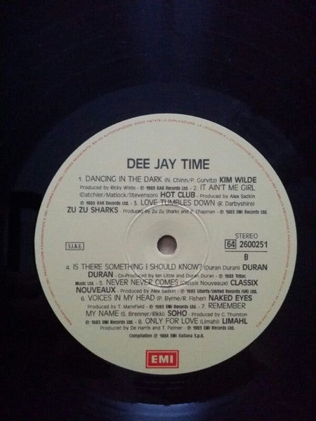 Various – Deejay Time (LP, Compilation, Italy - 1984)