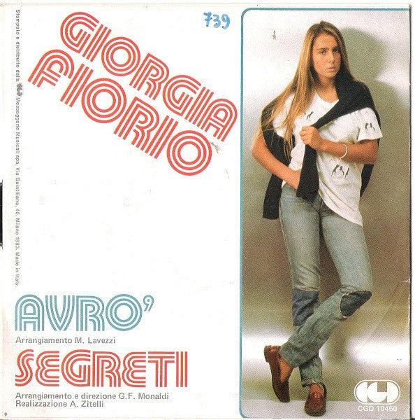 Giorgia (2) – Avrò (7", Italy - 1983)
