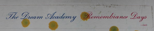 The Dream Academy – Remembrance Days (LP, Album, US - 1987)