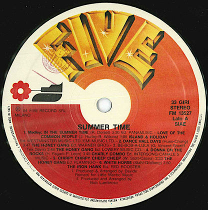 Various – Summer Time (LP, Compilation, Italy - 1984)
