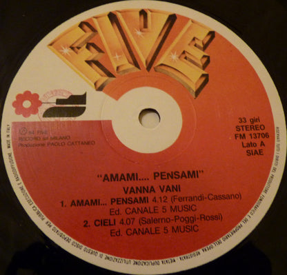 Vanna Vani – Amami... Pensami (LP, Italy - 1984)
