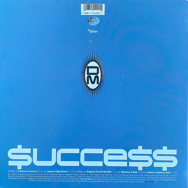 Dannii Minogue – Success (12", US - 1992)