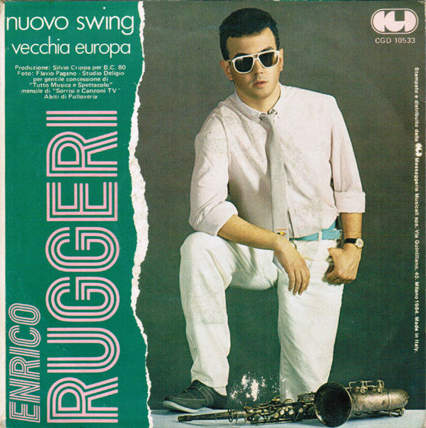 Enrico Ruggeri – Nuovo Swing (7", Italy - 1984)