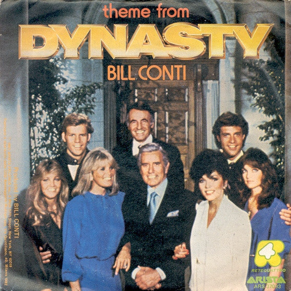 Bill Conti – Theme From Dynasty (7", Italy - 1982)
