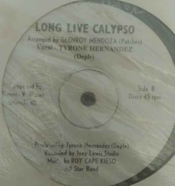 Déplé – Play / Long Live Calypso (12", Trinidad & Tobago)