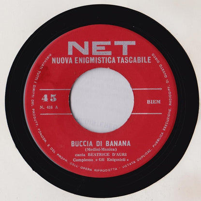 Beatrice D'Auri, Graziella Caly – Buccia Di Banana / Chico Cha Cha Cha (7", Italy - 1962)
