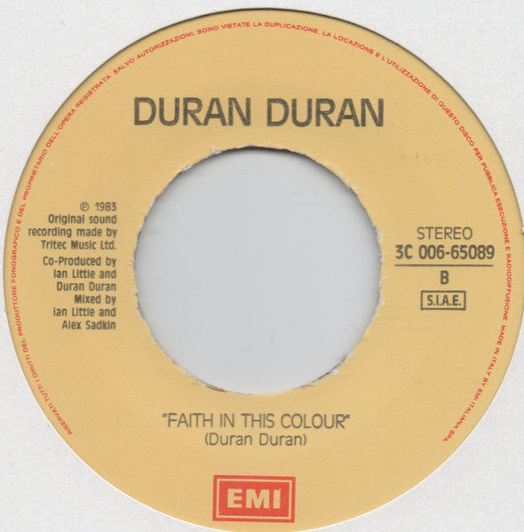 Duran Duran – Is There Something I Should Know? (7", Italy - 1983)