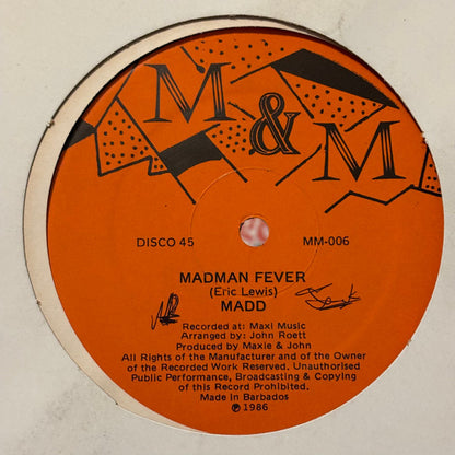 Madd (4) – Suck-Me-Well (12", Barbados - 1986)