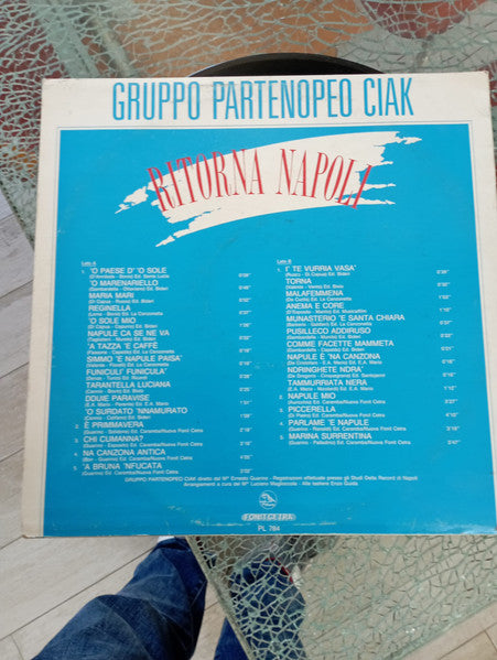Gruppo Partenopeo Ciak – Ritorna Napoli (LP, Album, Italy - 1989)