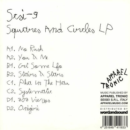 SCSI-9 – Squares And Circles (12", Album, Limited Edition, Europe - 2019)
