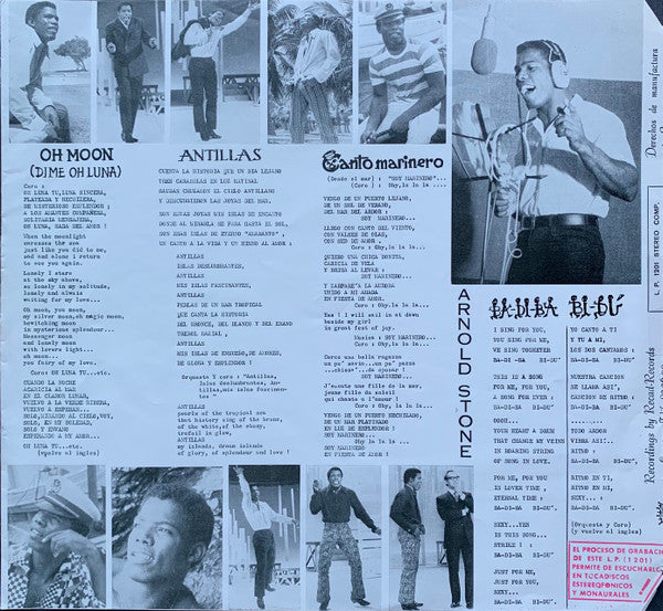 Arnold Stone – Ba-Di-Ba Bi-Du (LP, Album, Venezuela - 1969)