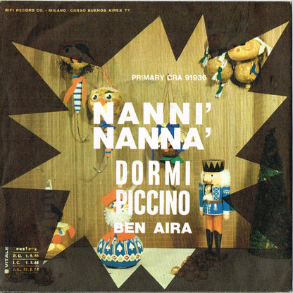 Ben Aira – Nanni' Nanna' (7", Italy - 1965)