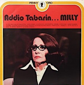 Milly (3) – Addio Tabarin ... (LP, Italy)