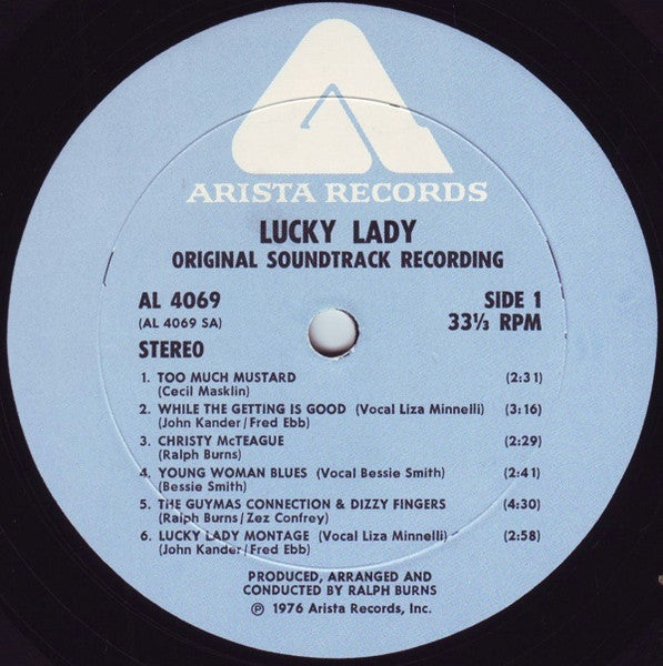 Various – Lucky Lady (Original Soundtrack Recording) (LP, Album, US - 1976)