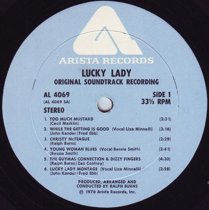 Various – Lucky Lady (Original Soundtrack Recording) (LP, Album, US - 1976)