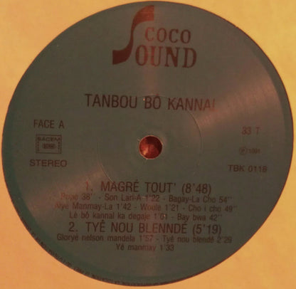 Tanbou Bo Kannal – Magré Tout (LP, Album, Martinique - 1991)