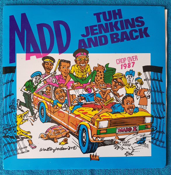 Madd (4) – Tuh Jenkins And Back (LP, Album, Barbados - 1987)