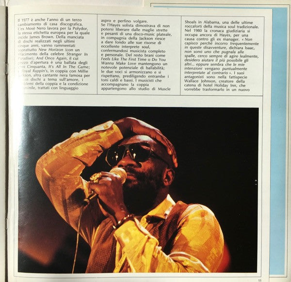 Isaac Hayes – Isaac Hayes (LP, Compilation, Italy - 1982)