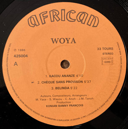 Woya – Kacou Ananzé (LP, Album, France - 1986)