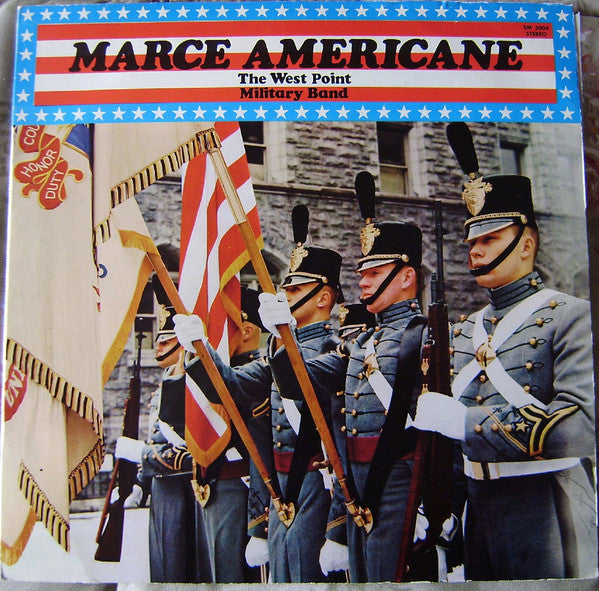 West Point Band – Marce Americane (LP, Album, Reissue, Italy - 1971)