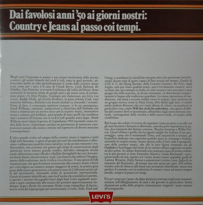 Various – Levi's In Concerto (Country Music) (LP, Compilation, Italy - 1982)