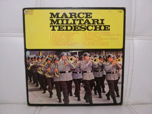 Kapelle Des Heereswachbataillons Wien, Gustav Gaigg – Marce Militari Tedesche (LP, Italy - 1971)