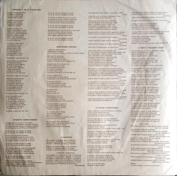 Armando Marra – Portame A' Casa Mia (LP, Album, Italy)