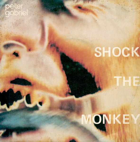 Peter Gabriel – Shock The Monkey (7", Italy - 1982)