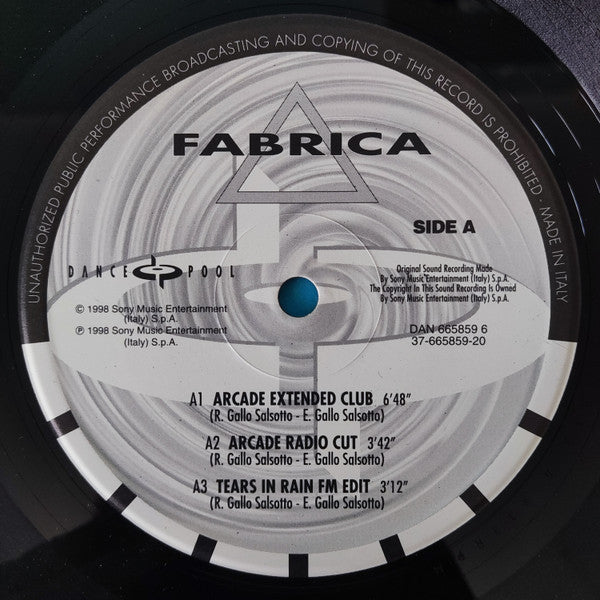 Fabrica – I Believe (12", Italy - 1998)
