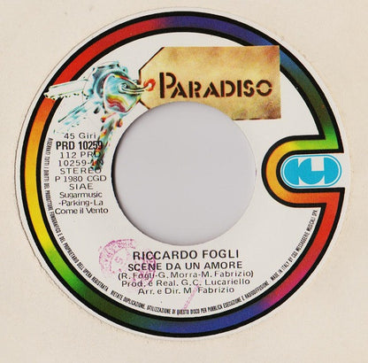 Riccardo Fogli – Scene Da Un Amore (7", Italy - 1980)