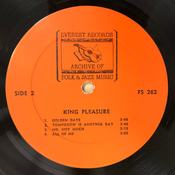 King Pleasure – King Pleasure (LP, Reissue, Compilation, US - 1972)
