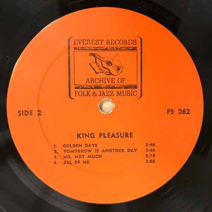 King Pleasure – King Pleasure (LP, Reissue, Compilation, US - 1972)