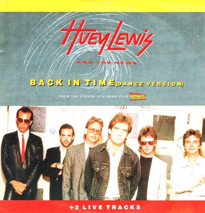 Huey Lewis & The News – Back In Time (Dance Version) (12", Italy - 1986)