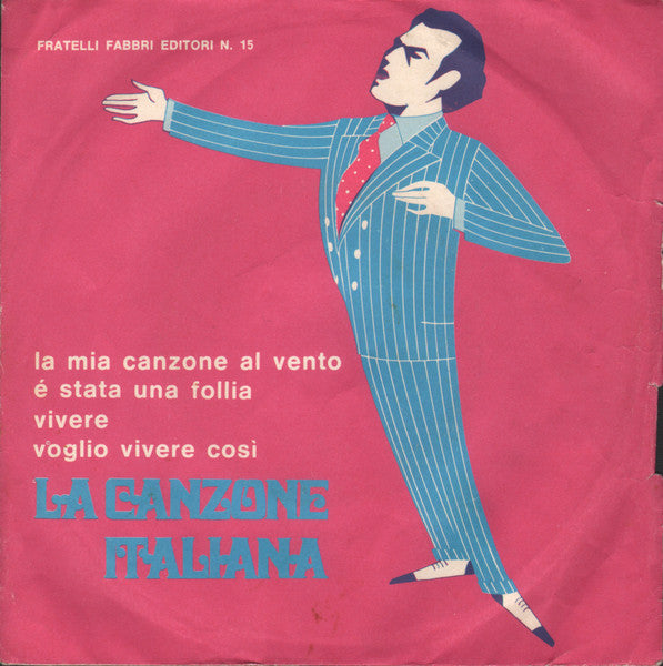 Various – La Canzone Italiana - N° 15 (7", Italy - 1970)